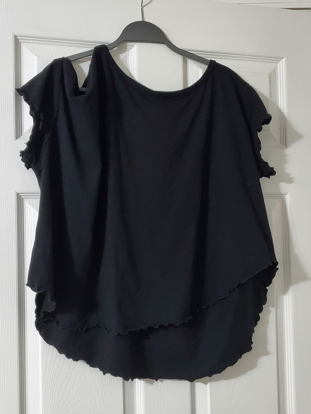 Lavender J Split Sleeve Tee